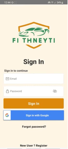 Fi-Thneyti mobile app preview